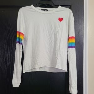 Pride crop shirt